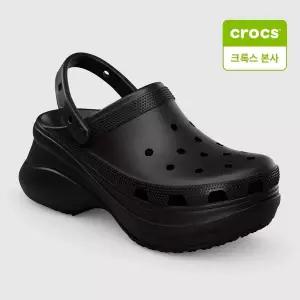 [크록스][크록스 본사] 베이 클로그 우먼 블랙 206302-001