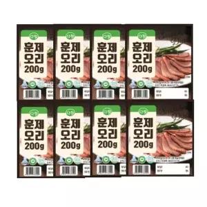 다향 훈제오리 200g 8팩32109119