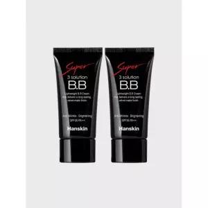 테온셀 HANSKIN 수퍼 쓰리 솔루션 비비 크림 내추럴피부톤 30g 2개