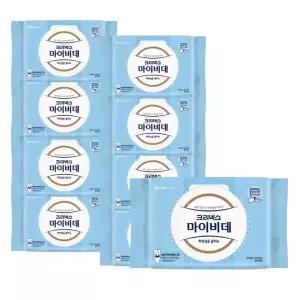 [크리넥스] 마이비데 물티슈 대용량 캡형 60매 x 9팩 클린케어 화장실용 비데용 물에녹는 비데티슈