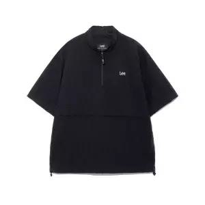 [LEE]M 리자켓 CQK LE2502JK11BK 나일론 반팔 아노락 블랙