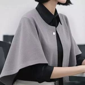 잠자는 여밈 수면 디자인 단추 가벼운 숄케이프 망토 SWFKNLR0