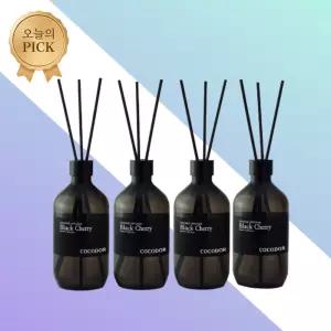 코코도르 대용량 그란데 디퓨저 500ml 4개 베이비파우더향 실내방향제 인테리어 선물용