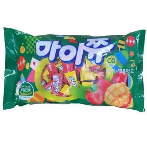 크라운 마이쮸 대용량 800g 딸기맛 애플망고맛 젤리 간식