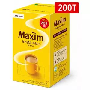 동서식품 맥심 커피믹스 모카골드 마일드 200개입 1개