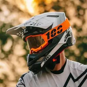 100개 모토크로스 고글 안경 MX 오프로드 마스크 헬멧 스키 스포츠 오토바이 더트 바이크 only goggles