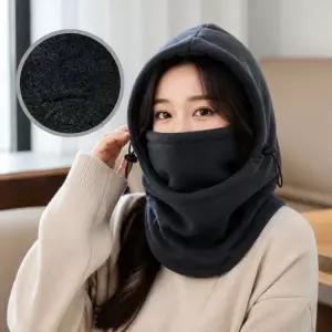 유아동 후드넥워머 방한용 모자 스카프 겨울 넥게이터 후드워머