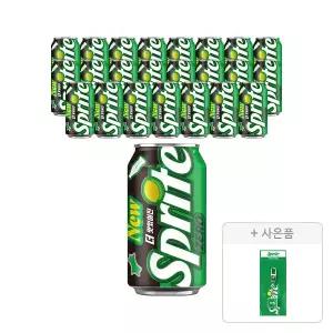 [코카콜라] 스프라이트 제로 350ml, 24개 + 증정(스프라이트 키캡키링, 주문시 100%증정)
