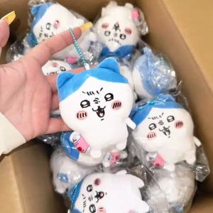 먼작귀 하치와레 사악한 표정 키링 인형 치이카와 우사기 쿠리만쥬 모몽가 랏코 시사 펜던트
