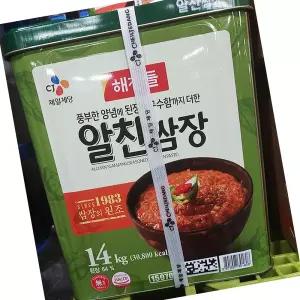 해찬들 알찬 쌈장 14kg 캠핑요리