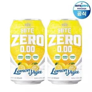 하이트진로 하이트제로 레몬유자 350ml x 24캔 무알코올 맥주
