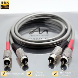 오디오 노트 AN-Vx 케이블 순은 99.99% RCA 인터커넥트 하이엔드 음향 연장 단일