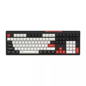 앱코 MK108W 무선 블루투스 저소음 키보드 블랙, 멤브레인