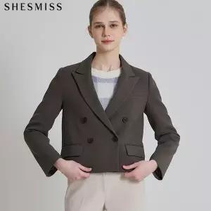 [쉬즈미스(SHESMISS)] 더블 크롭 재킷 (택가격:278000원)