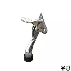 원터치형 도어스토퍼 말굽 발로만V2 유광 기타가구부속품
