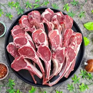 호주산 양고기 양갈비 프랜치랙 에어프라이어용 바베큐용 5kg 8566150
