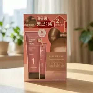 모레모 케라틴 손상 적은 헤어 컬러 밀크 블론드 대용량
