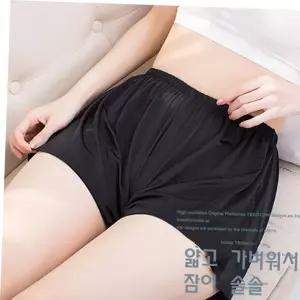 실크속바지 와이드 파마자겸용 시원한속바지 거들 속반 여자
