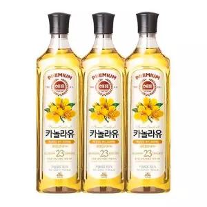 사조해표 카놀라유 900ml 3개 -