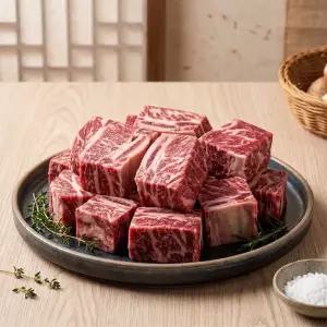 대한정육왕 호주산 찜갈비 1kg 추석 명절 선물 고기