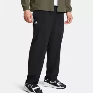 언더아머 UNDER ARMOUR 1386556 -001 블랙 남성 UA 바이브 우븐 팬츠 운동복 기능성 트레이닝 바지