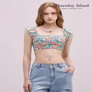 써스데이아일랜드Thursday Island 프릴 스커트 비키니T244M231W2745726