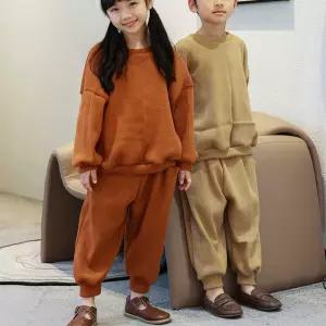 고품질 키즈 카페 옷 코디 외출복 조카 선물 남아 상하 세트