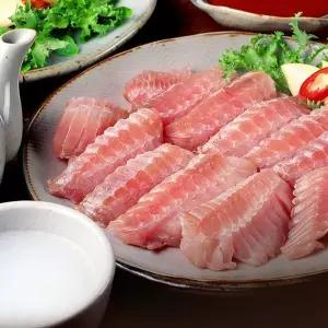 (사그담)찰지고 싱싱한 산 홍어 1kg_중간 8580836