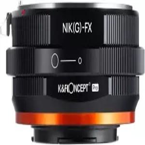 니콘 G/F/AI/AIS/D/AF-S 마운트 렌즈와 호환되는 K F 컨셉 어댑터 후지 XT2 XE3 X-T2용 매팅 바니시