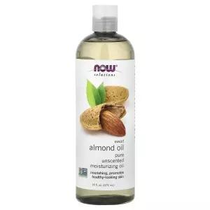NOW Foods (나우푸드), Solutions, 스위트 아몬드 오일, 퓨어 모이스처라이징 오일, 무향, 473ml(16fl oz)