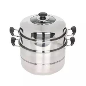 퀸센스 인덕션 곰솥 냄비 찜냄비 찜솥 들통 3단 34cm