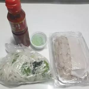 웰빙미래 자연산 아나고회 바다장어회 붕장어회 회500g +비빔야채+초장+와사비 동해안산 포항구룡포산 8582