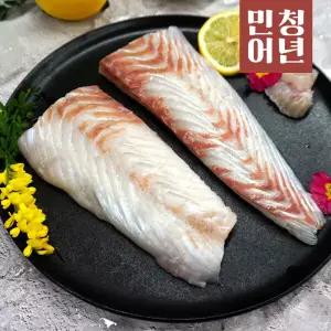 민어청년 산 대광어 광어회 광어 필렛 300g 8582233