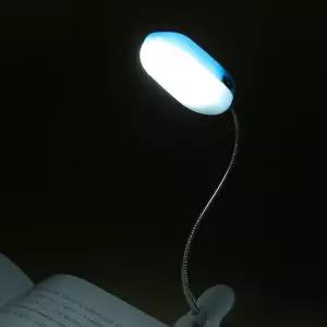 2구 LED 헤드캡 집게독서등 북라이트