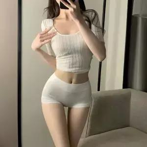 여성용 보이쇼츠 팬티 풀 커버리지 코튼 박서 편안하고 통기성 좋은 스트레치 브리프 데 웨어