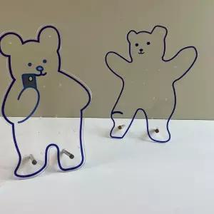 빈티지 귀걸이정리대 진열대 아크릴 거치대 인테리어소품 오브제 FD5E23E