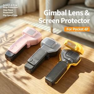 DJI OSMO Pocket 4P Pro 카메라 렌즈 스크린 프로텍터용 보호 커버 케이스 Osmo 액세서리용 하드 쉘