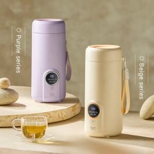 550ML 전기 주전자 휴대용 난방 컵 다기능 삶은 물 스마트 조절 가능 온도 220V