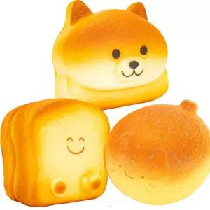 베이커리 스퀴시 KC인증 식빵 강아지 빵 말랑이
