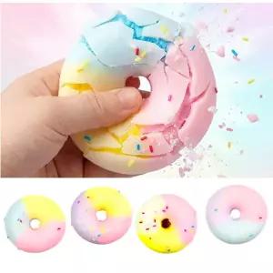 도넛 왁스 말랑이 1+1 도넛 왁스 뿌시기 도너츠스퀴시 도너츠슬랑이 도너츠주물럭 도너츠발스트레스볼