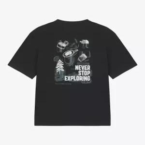 NT7US23A 남성 데이캠퍼 반팔 티 CHARCOAL GREY