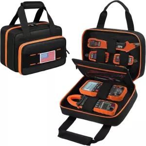 Klein Tools ET310/MM325/NCVT3P/RT250/69149P와 호환되는 휴대용 케이스 멀티미터 전압 테스터 클램프 및