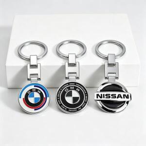 닛산 BMW 키 체인 장식용 합금 자동차 펜던트 키케이스 홀더