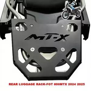 2025 신형 CFMOTO 800MTX 2024 리어 러기지 캐리어 랙 800 MT-X 오토바이 카고 스토리지 박스 지지대