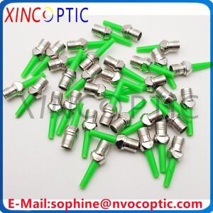 FC/APC SM 심플렉스 세라믹/지르콘 단일 모드 광섬유 커넥터 0.9mm 2.0mm 9/125 패치 코드