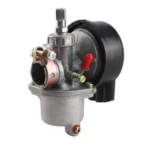 2 스트로크 50cc 엔진 용 에어 필터가있는 19mm 기화기 전동 자전거 Carb Carby 오토바이 부품