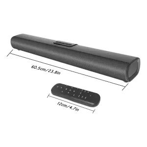 50w tv 사운드바 블루투스 스피커 s20l 리모컨 포함 홈시네마 거실 모니터