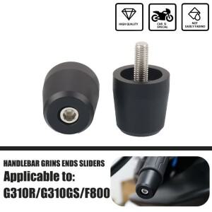 BMW G310GS G310R GS F800R 오토바이 핸들 바 엔드 그립 캡 플러그 슬라이더 카운터 웨이트 커버