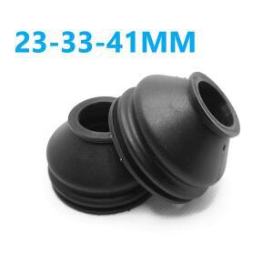 2pcs 실리콘 23 41 33 타이로드 엔드 및 볼 조인트 더스트 부츠 커버 자동차 서스펜션 스티어링