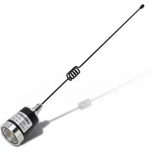 462-467MHz NMO 모바일 라디오 안테나 - GMRS 17.7인치 트랜시버 중앙 코일 포함 최대 100W 고이득 차량
